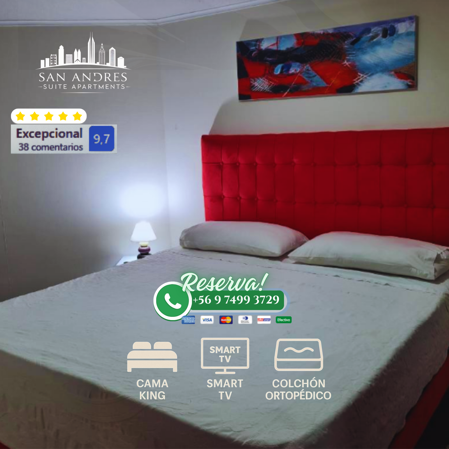 ✨ 🔹San Andrés Suite Apartments 🔹 Reserva Ahora ✨