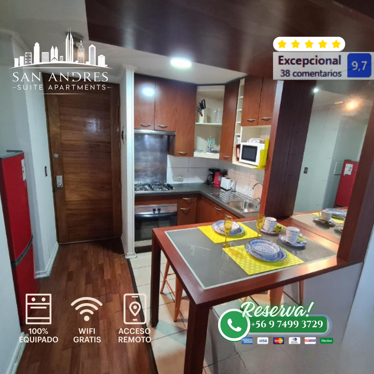 ✨ 🔹San Andrés Suite Apartments 🔹 Reserva Ahora ✨